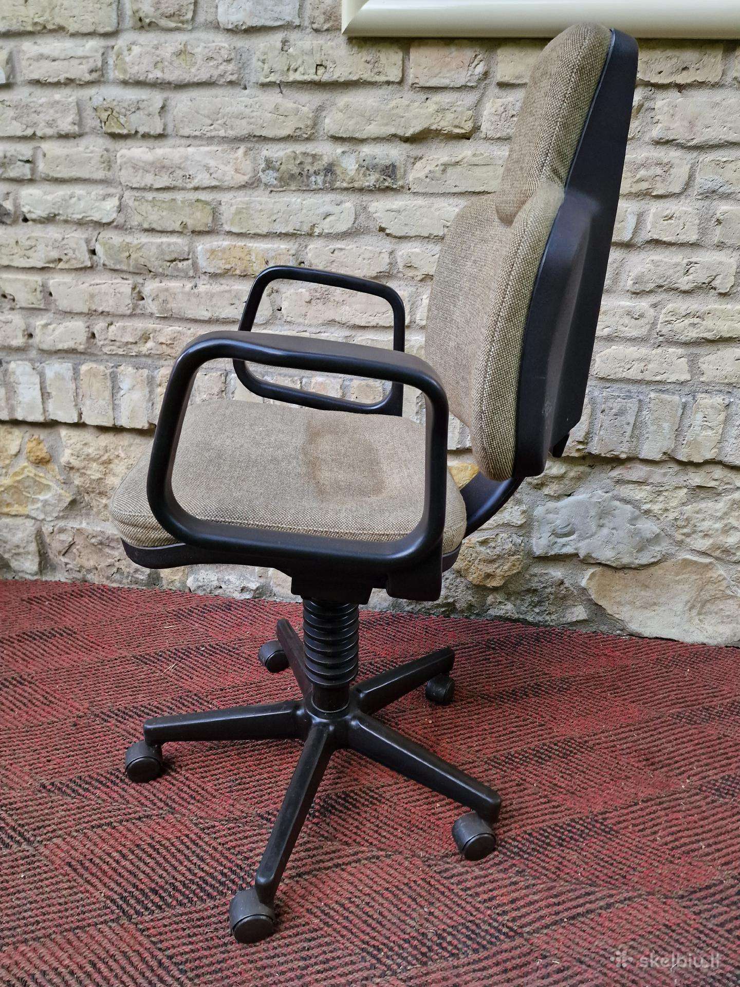 Vintažinė mid century autorinė darbo kėdė