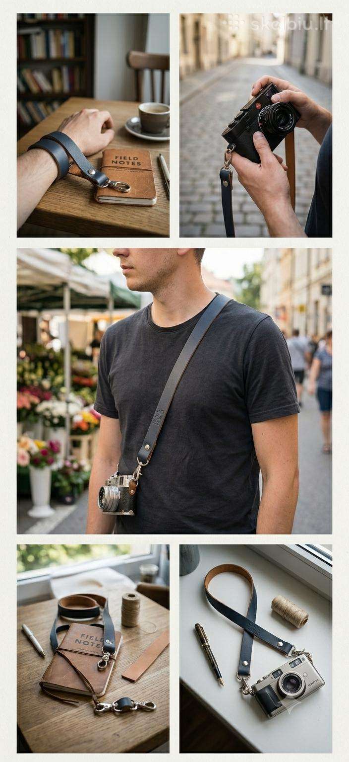 Odinis dirželis fotoaparatui