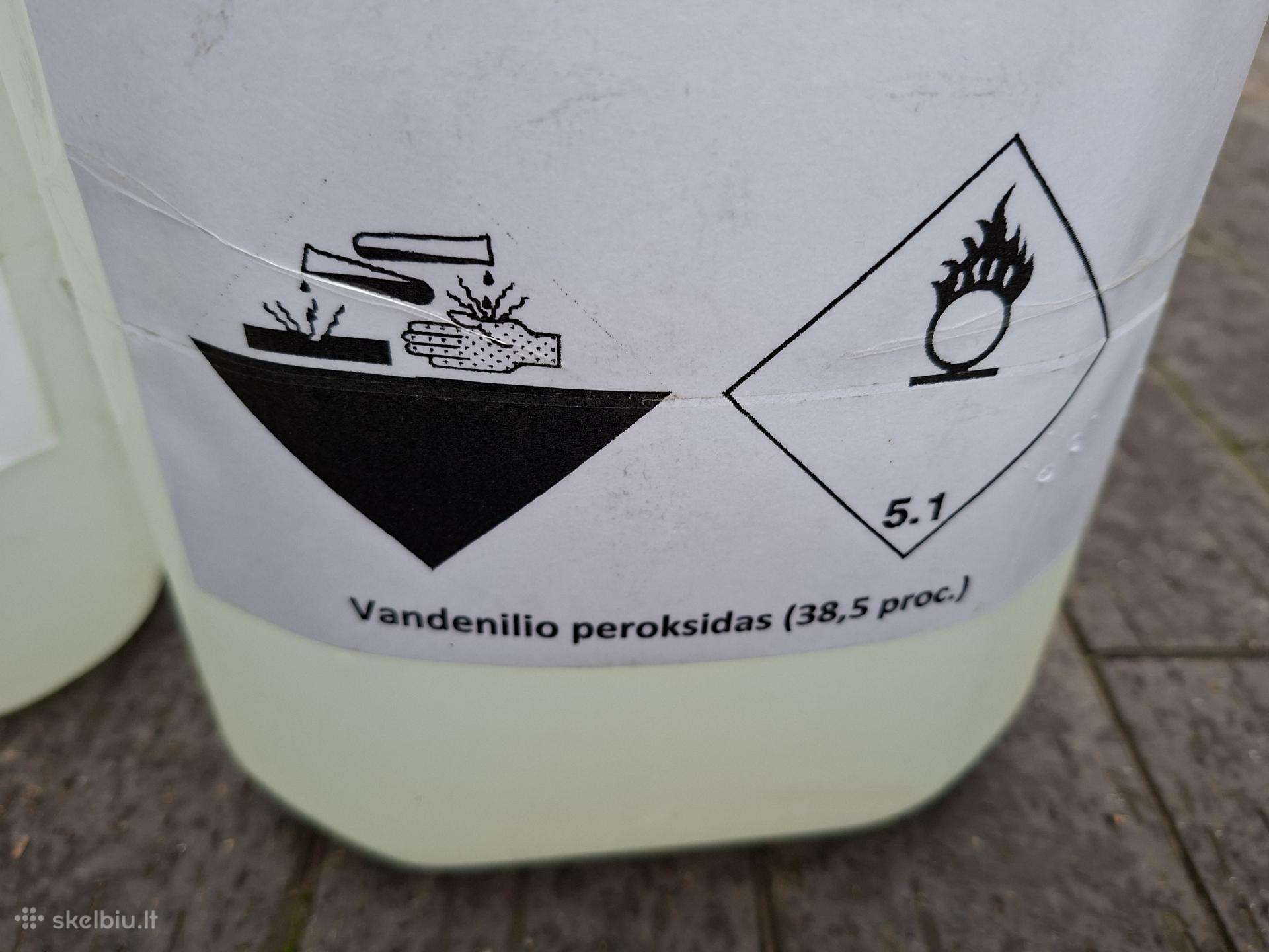 Parduodu vandenilio peroksidą