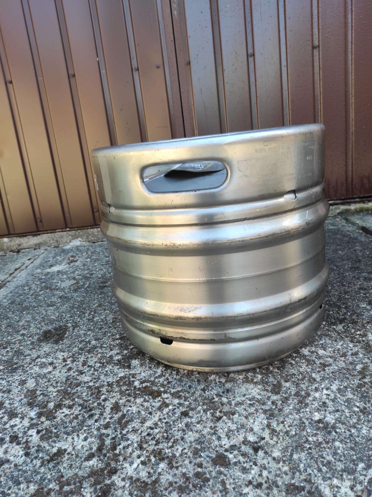 Alaus kegas 30ltr. Viso yra 4 vnt.
