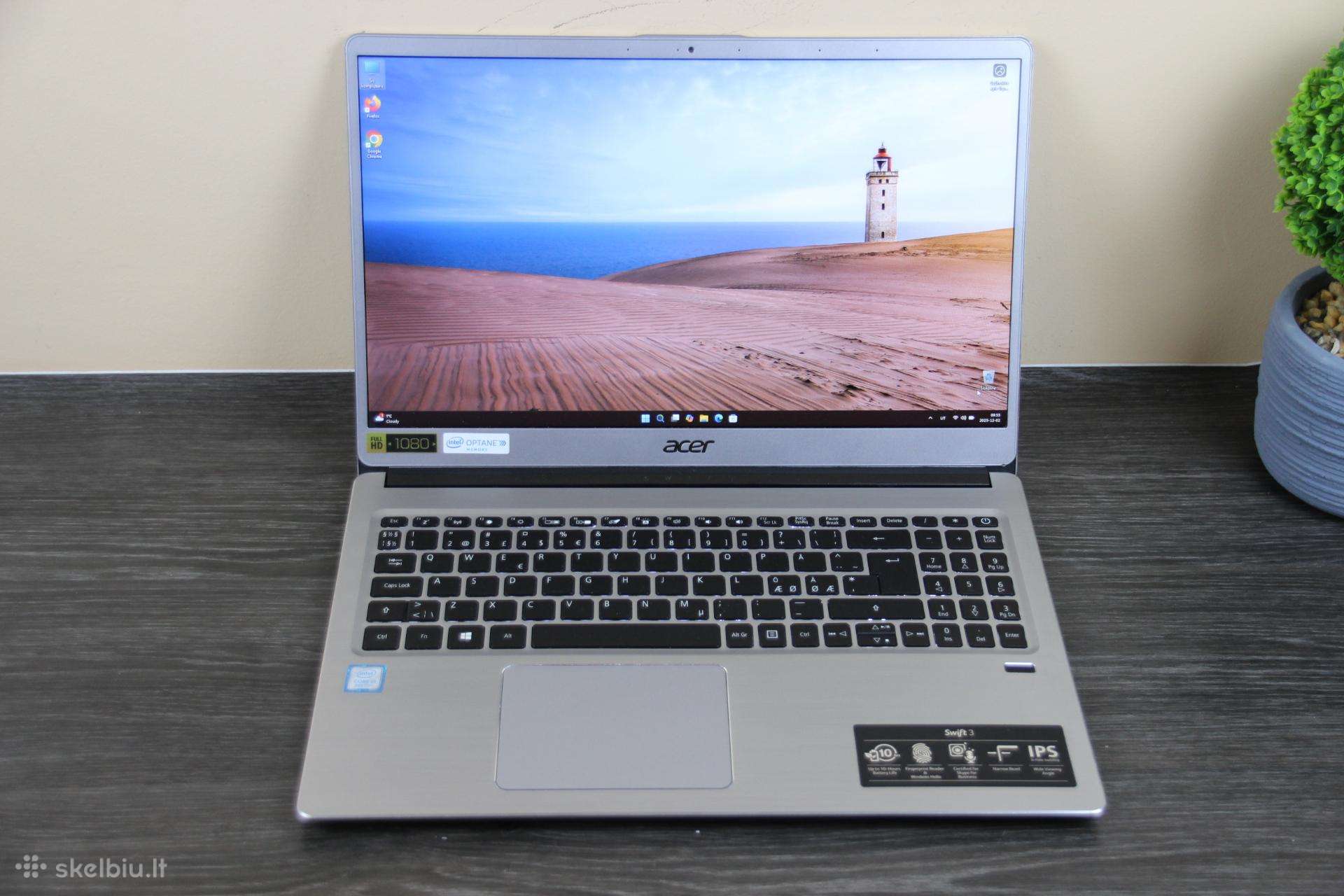 Acer Swift i7 16gb SSD+HDD fullhd ips