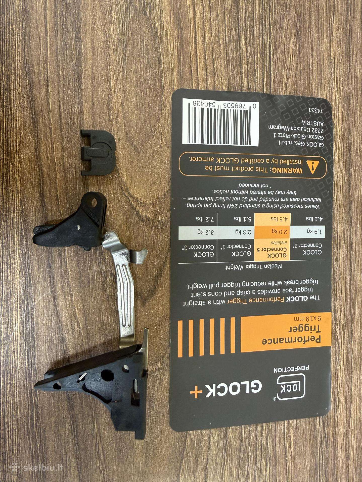 Glock Performance Trigger Gen4/gen5 9mm