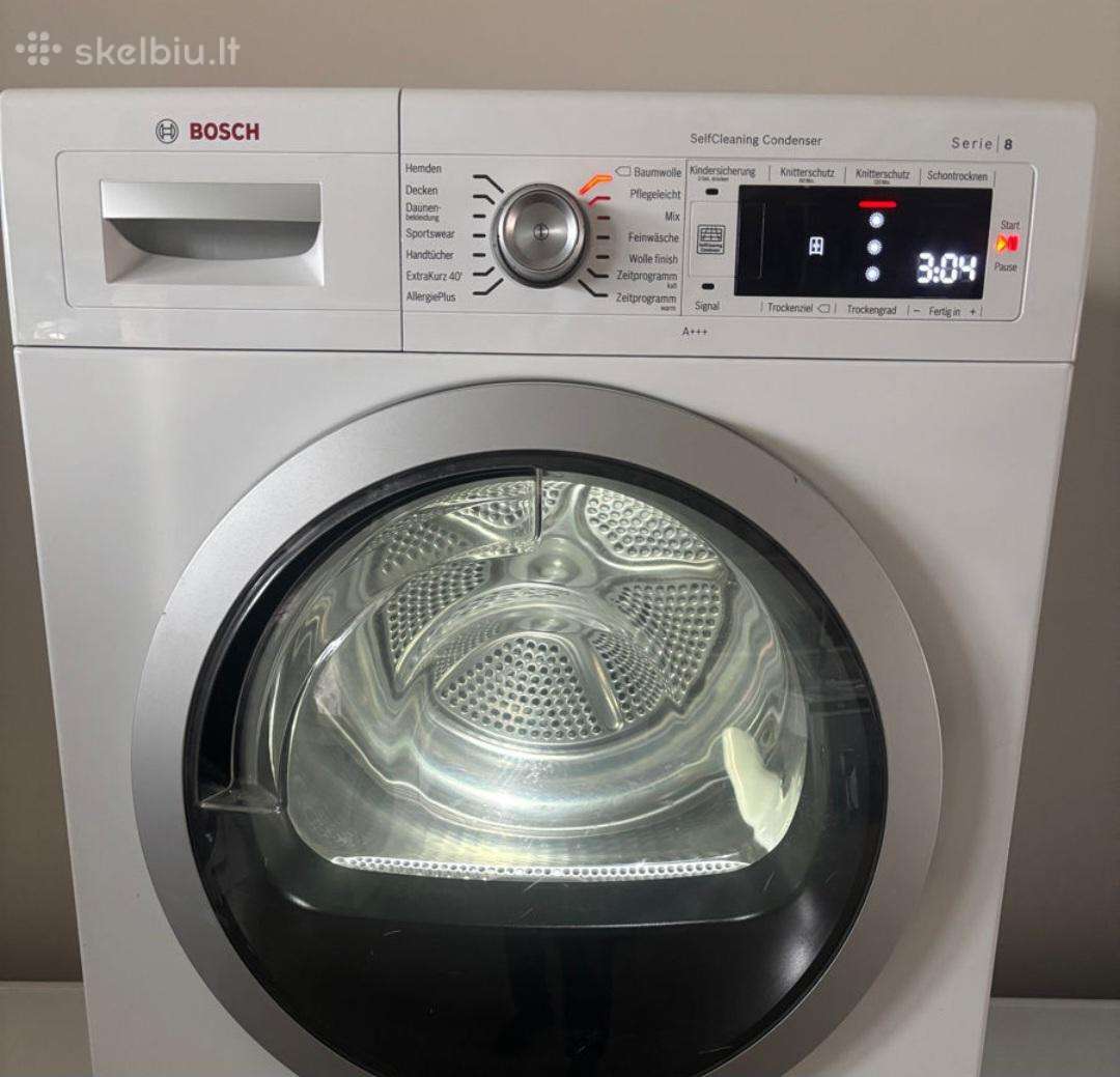 Bosch Serie 8 džiovyklė