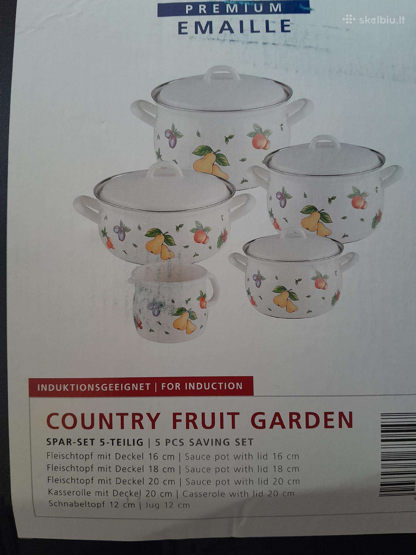 Puodai emaliuoti, Riess Fruit Garden