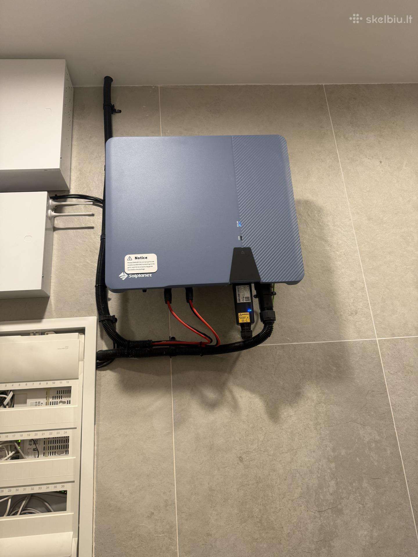 Solplanet rsaulės elektrinės inventeris