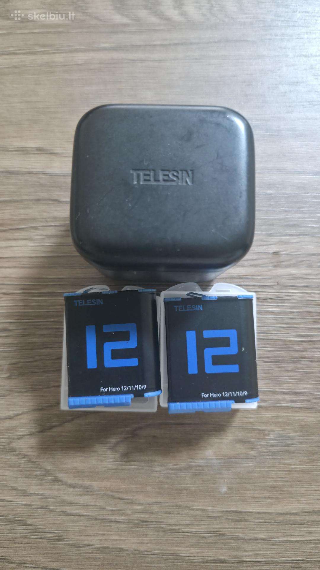 Gopro hero 12,11,10,9 baterijos