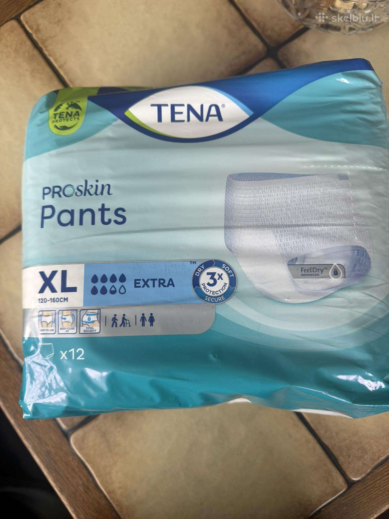 Sauskelnės tena proskin pants XL suaugusiems