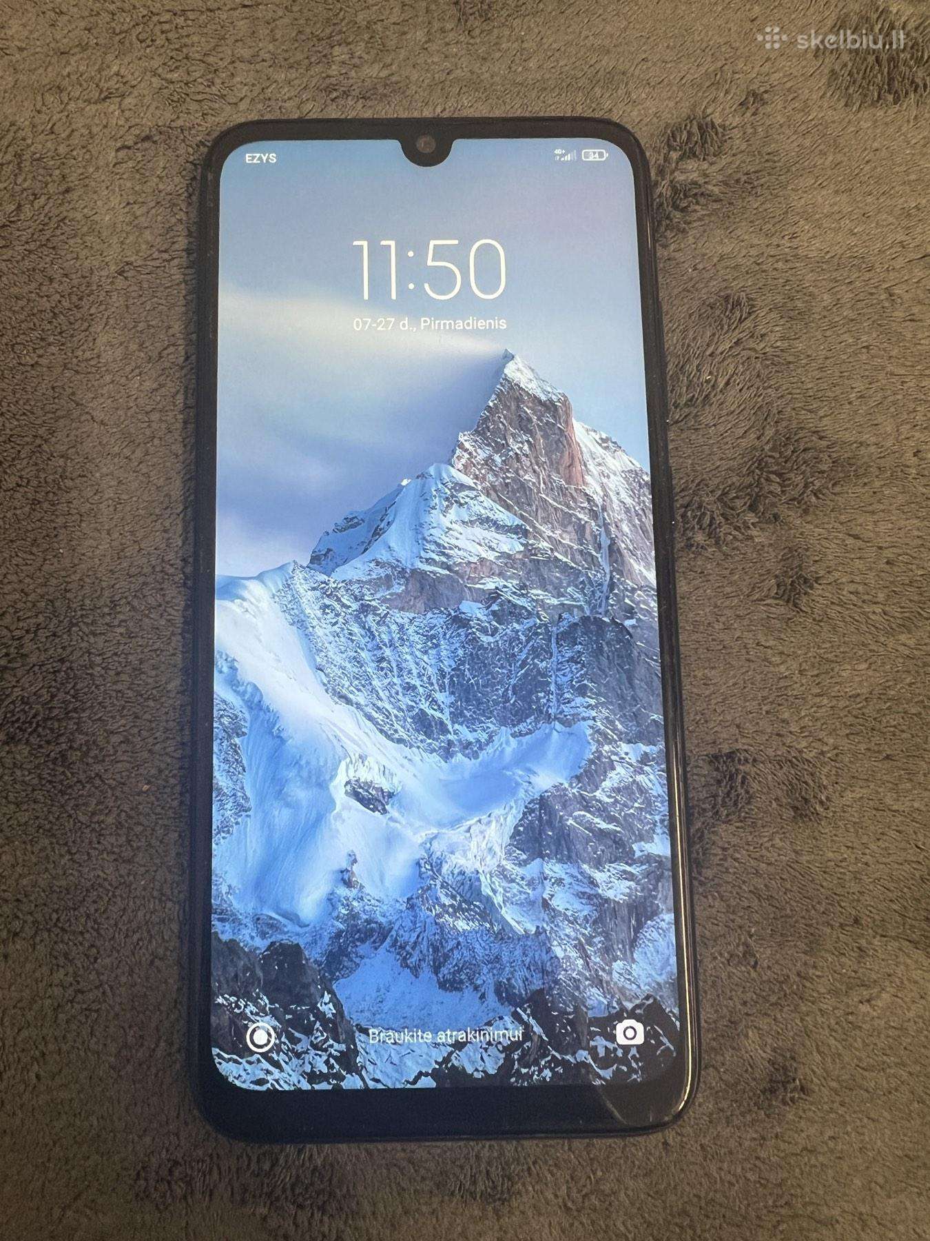 Xiaomi Redmi Note 7 128gb atmintis/ geras stovis