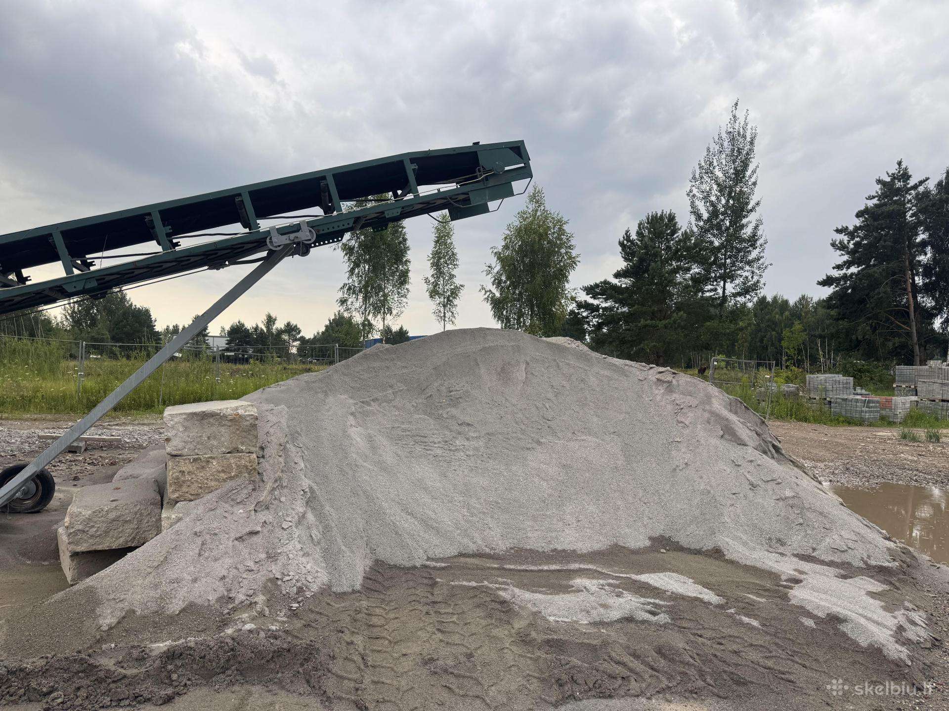 Parduodamos betono atsijos 0-8