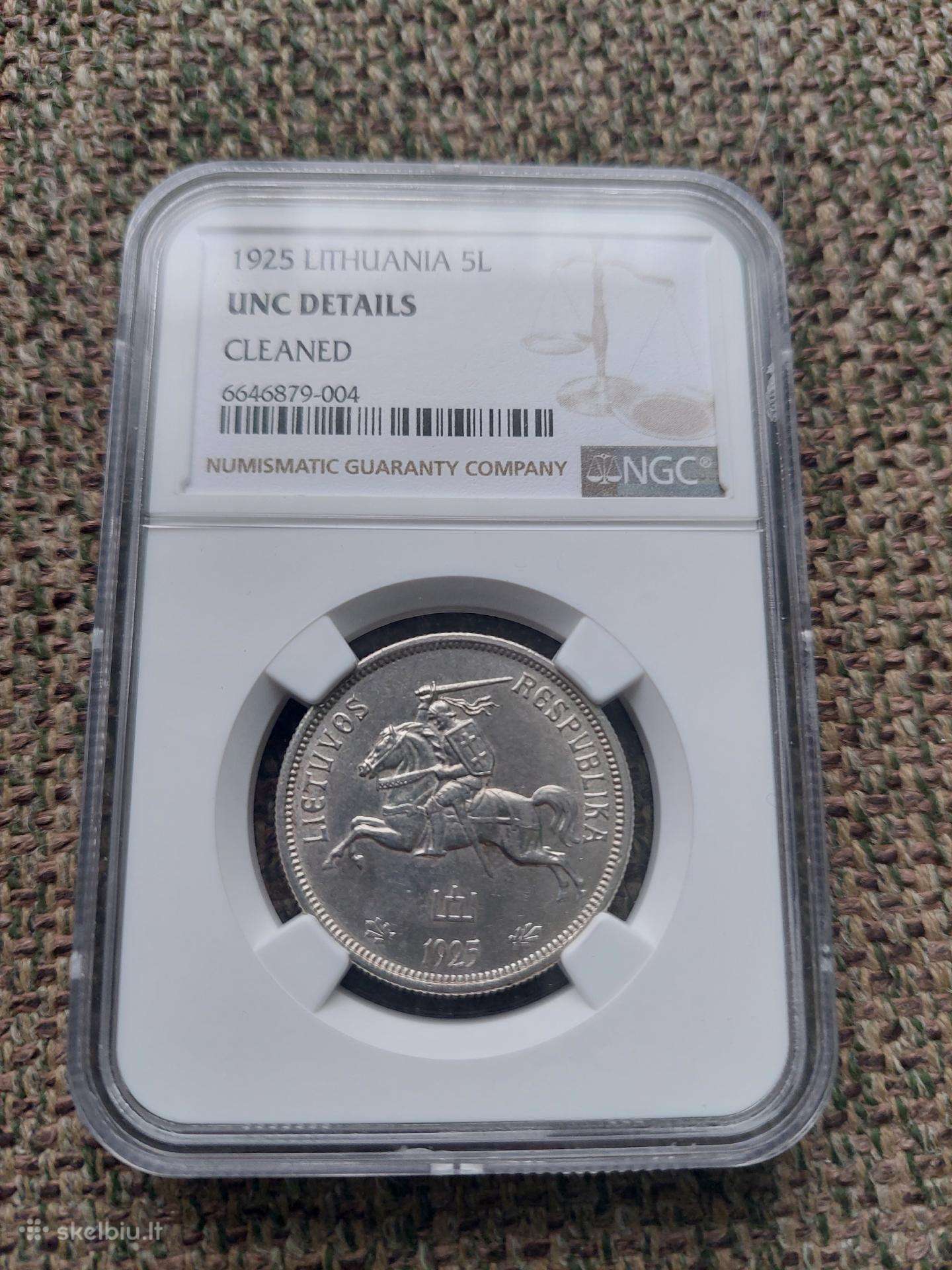 1925m 5 Litai