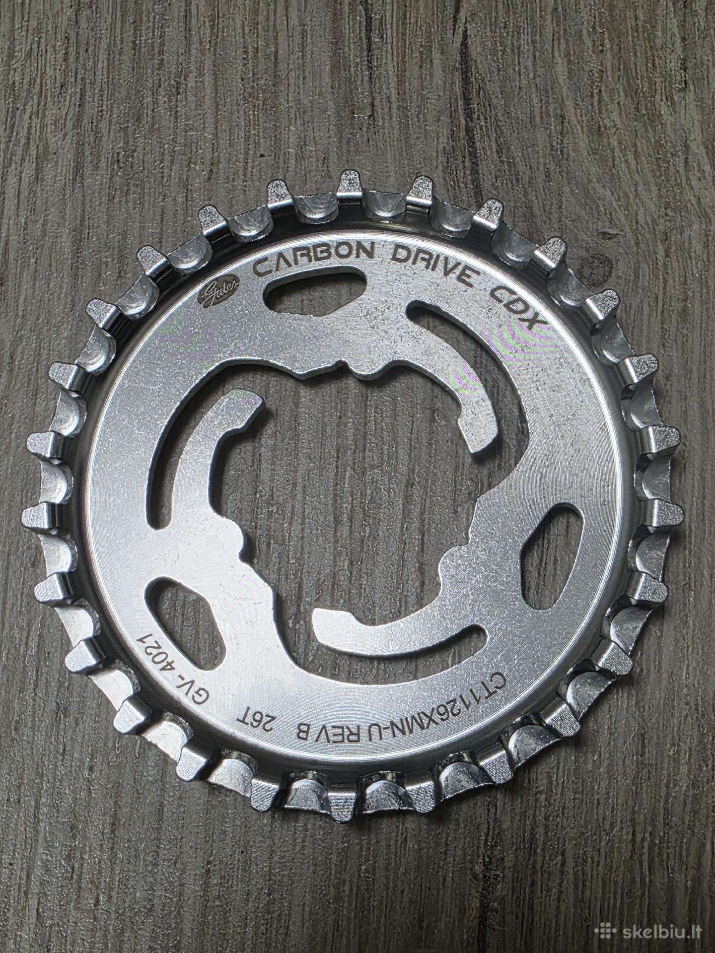 Gates Carbon Drive Cdx galinė žvaigždė 26t (Shiman