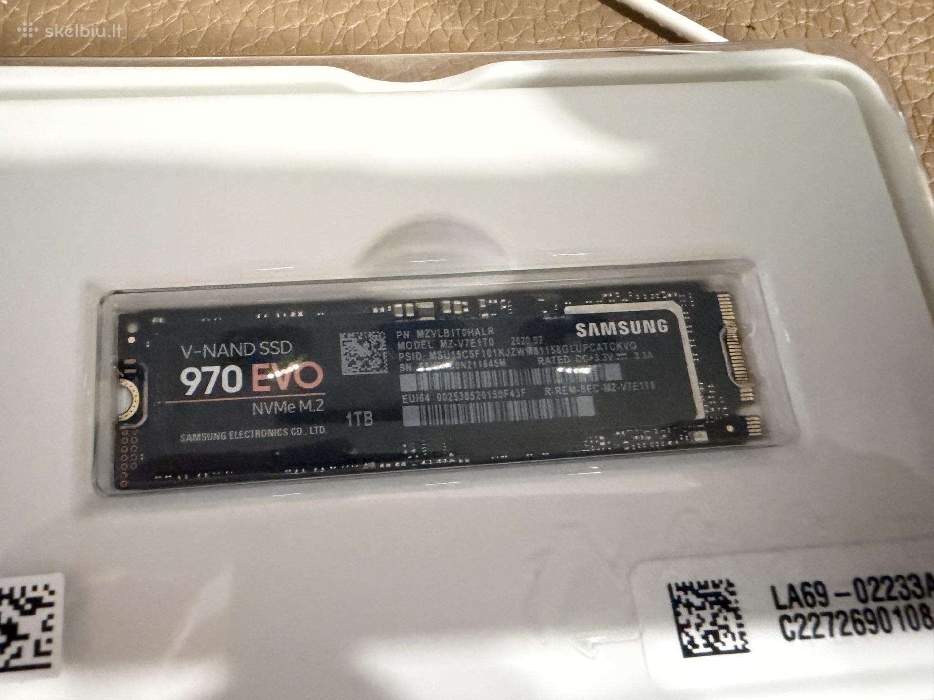 Samsung SSD 970 EVO 1tb Nvme