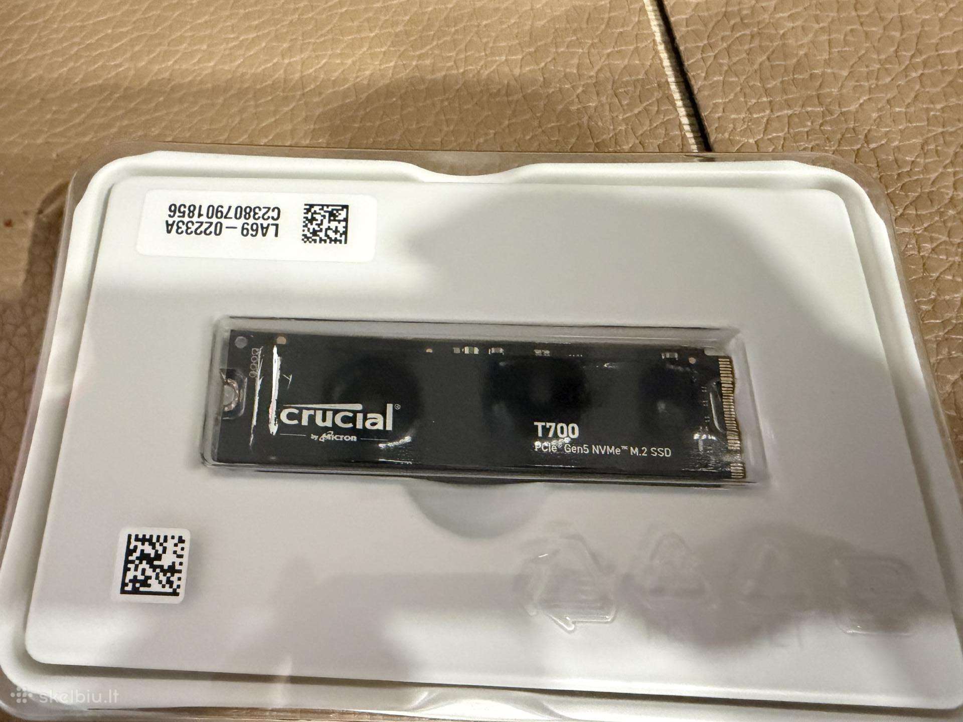 Crucial T700 1tb Nvme Gen 5 SSD