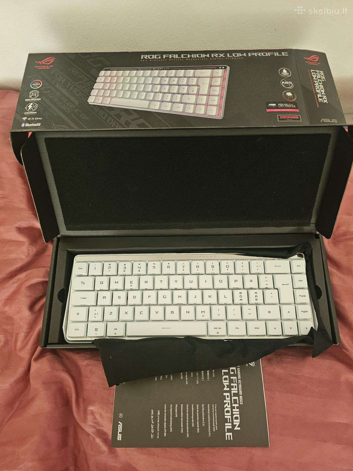 Asus Rog Falchion Rx Low Profile Red