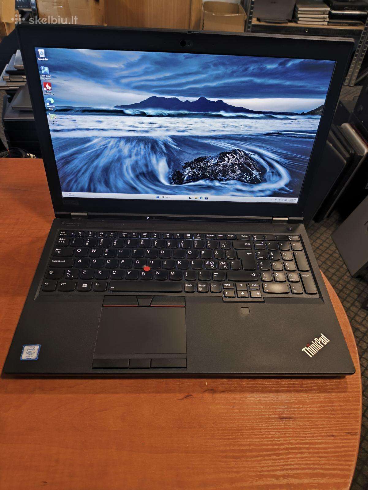 Thinkpad P53 15.6 i7-9750h 32gb 1tb SSD T2000 4gb