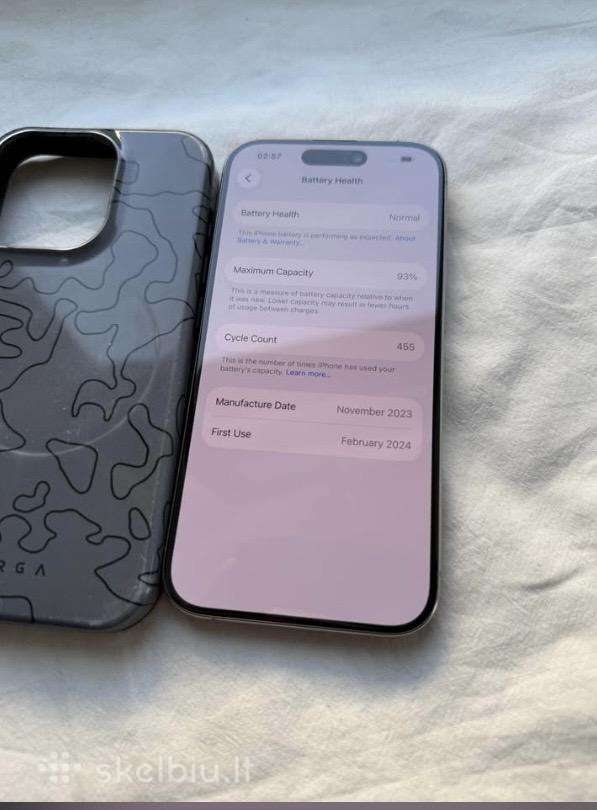 iPhone 15pro 128 GB 92%batareja