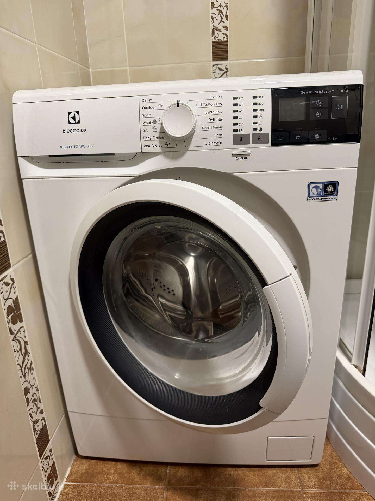 Tvarkinga electrolux skalbyklė