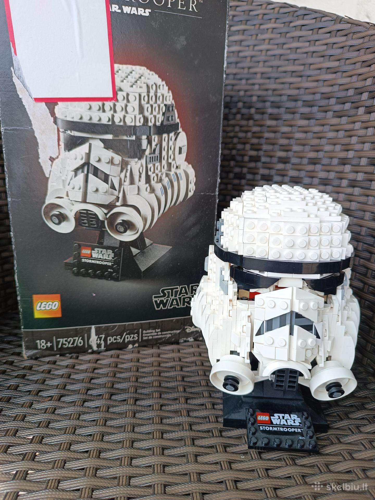 Lego Star Wars 75276 Stormtrooper šalmas