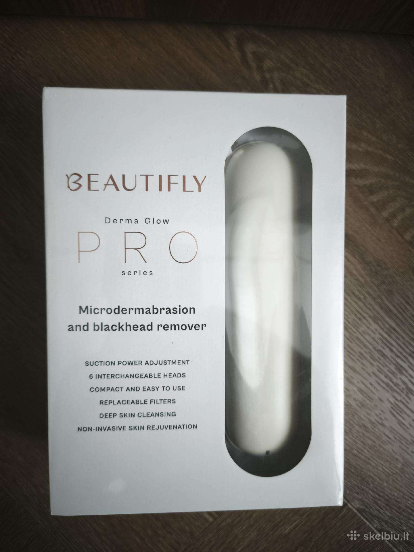 Beautifly Glow Pro mikrodermabrazijos aparatas