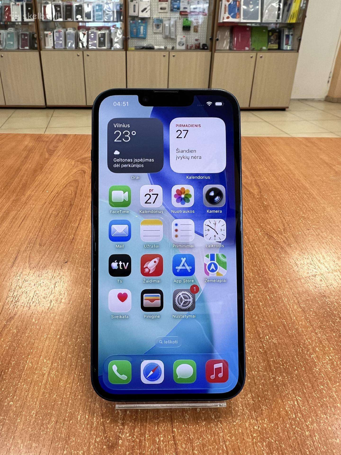 Apple iPhone 14 128 GB (Naudotas)