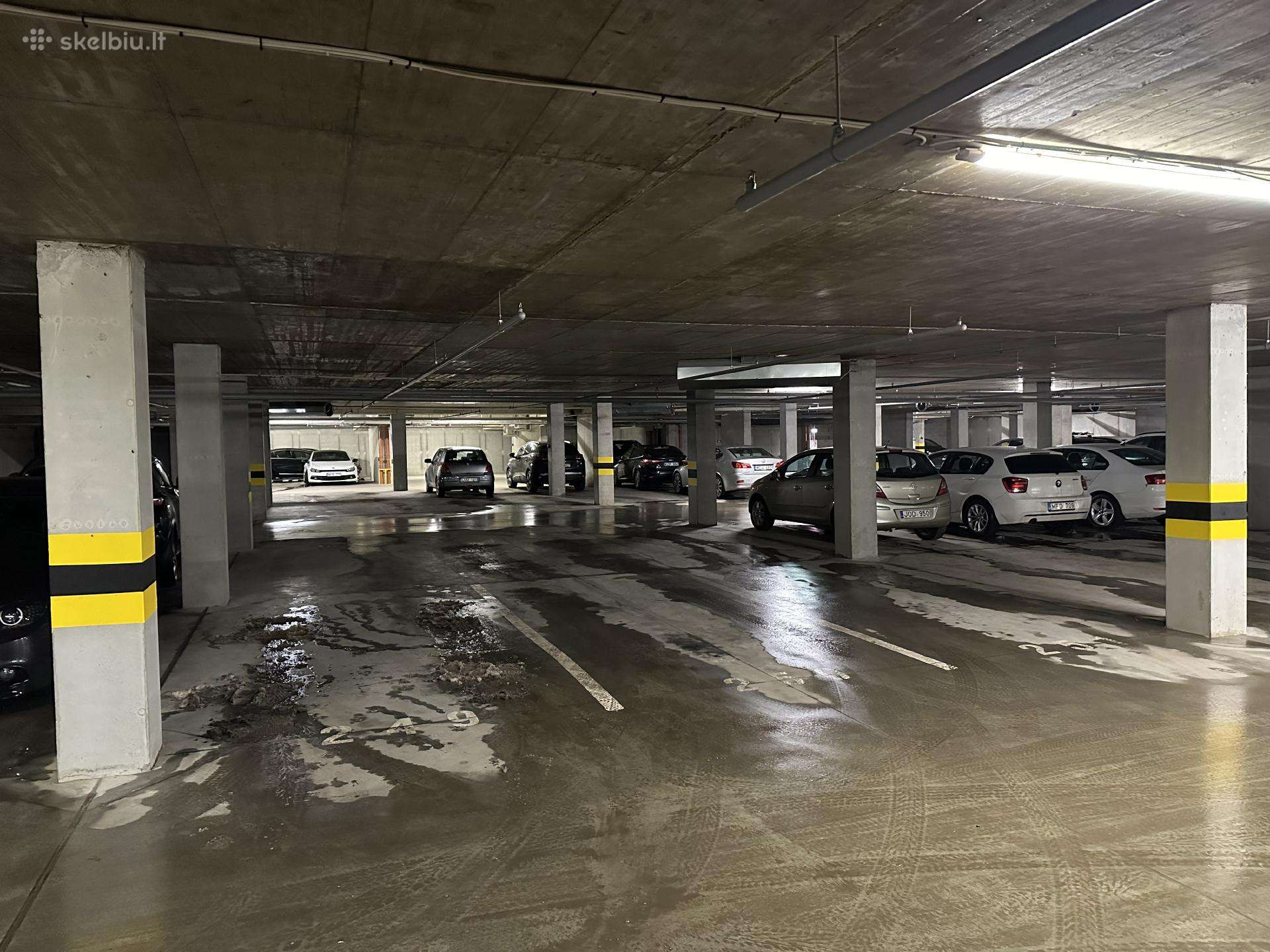Vietos požeminiame parkinge nuoma, Verkių sodas.