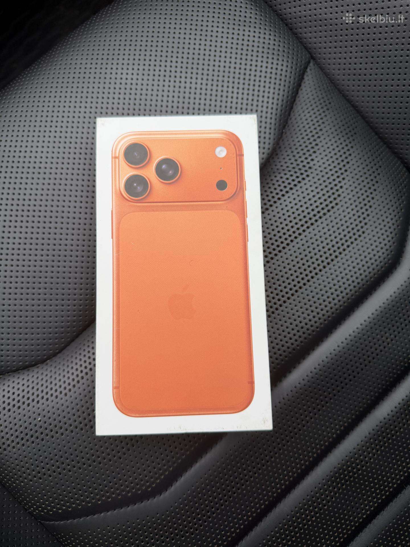 Naujas! Apple iPhone 17 Pro Max 256gb 24men garant