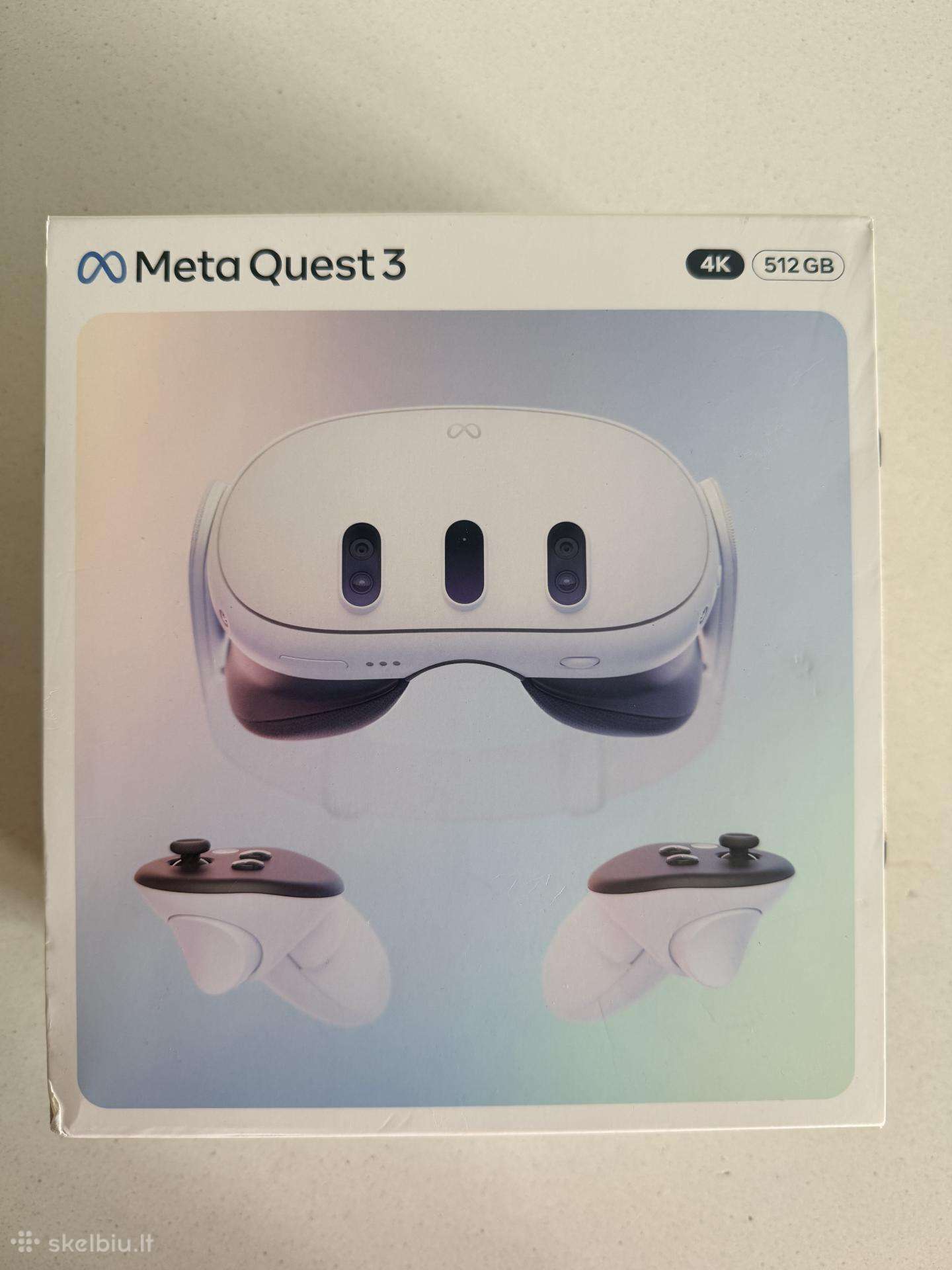 Nauji Meta Quest 3 512gb Vr akiniai