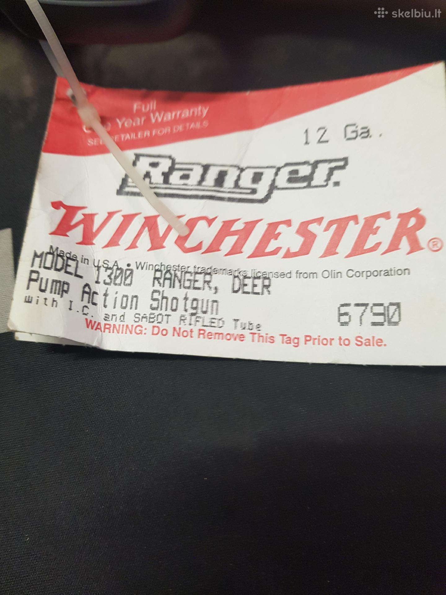 Parduodu Winchester 1300 Ranger Usa