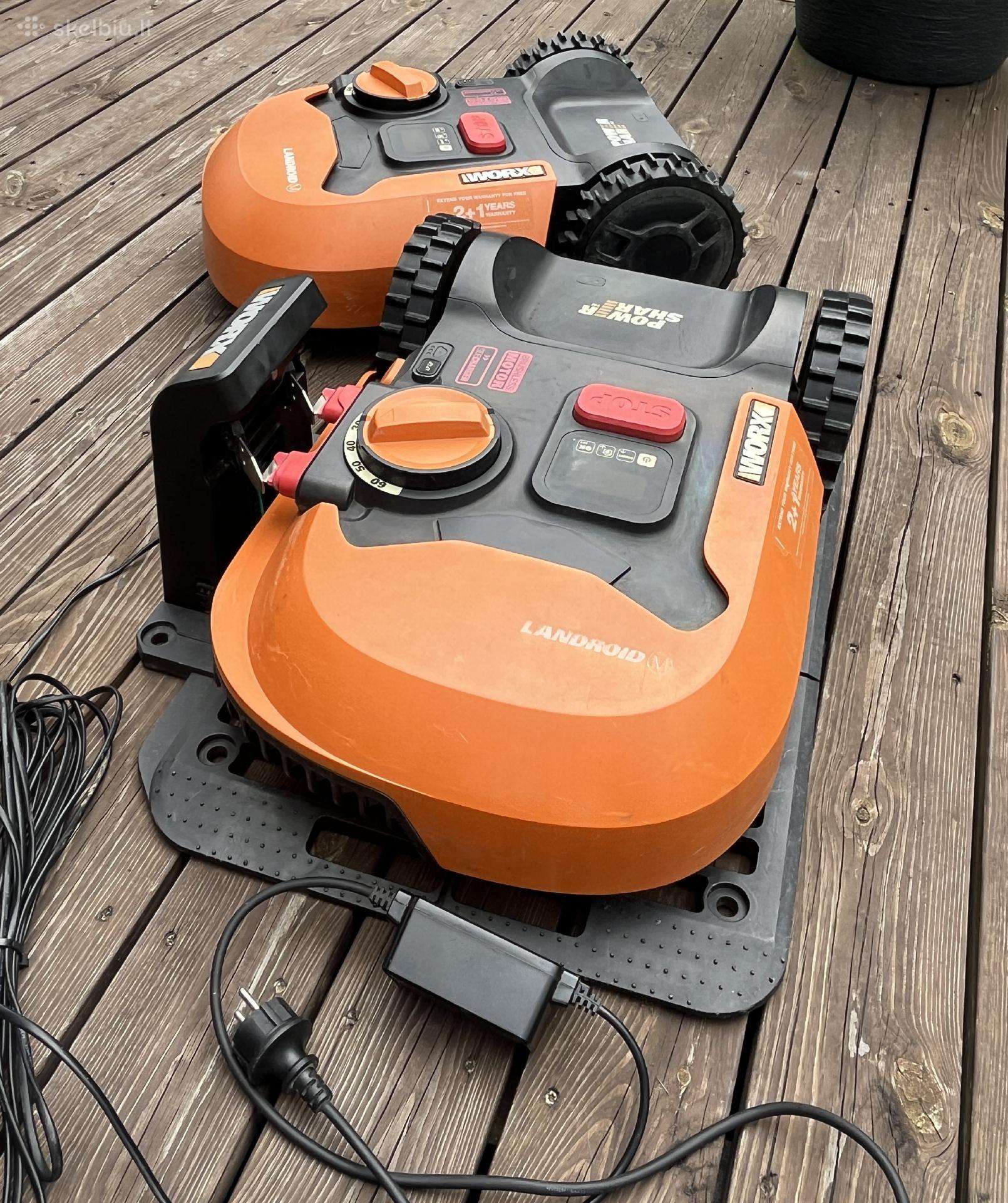 Worx robotas Landroid M500 + toks pat atsarginis