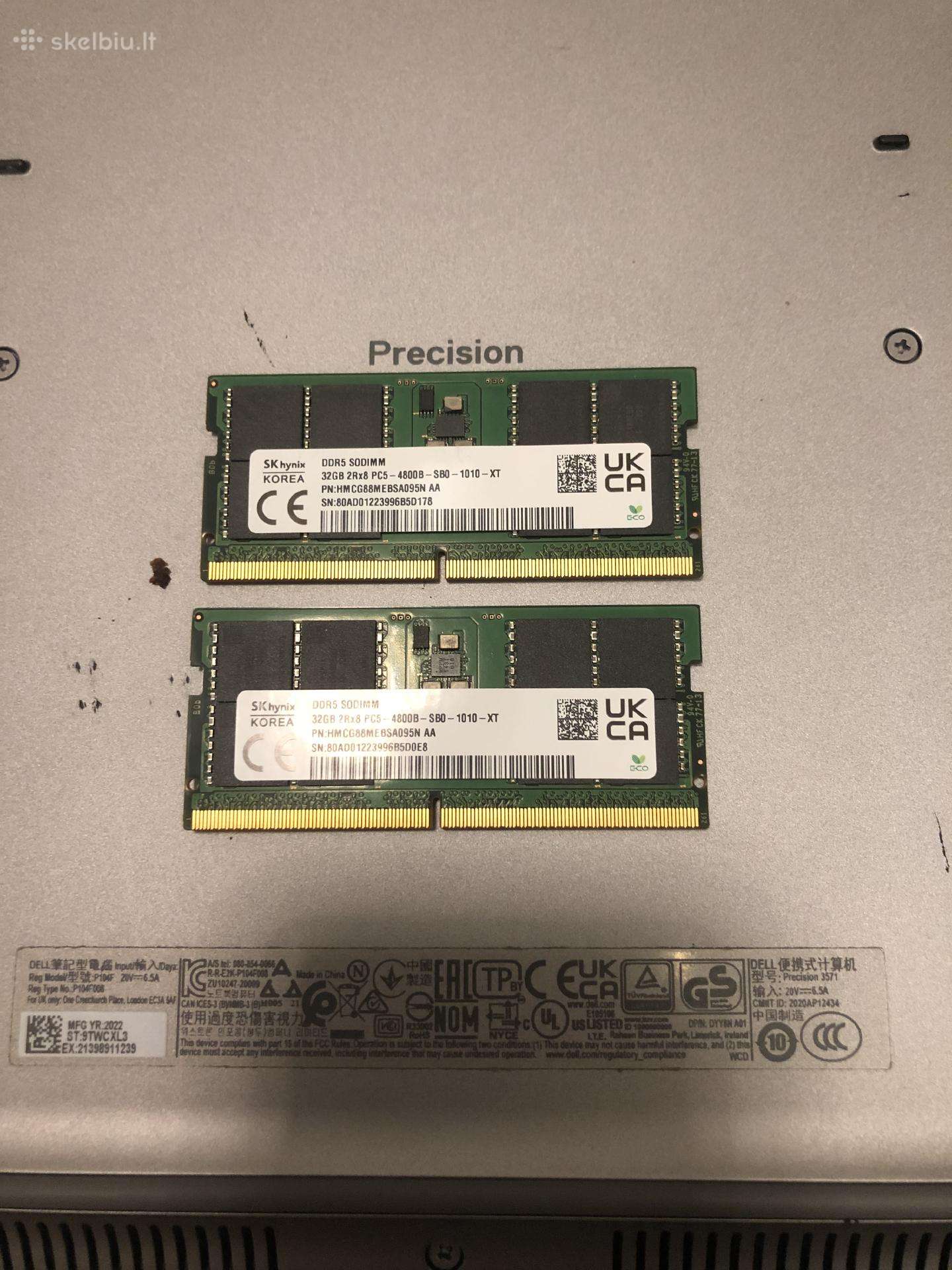 Hynix 32+32(64gb) Ddr5 4800mhz