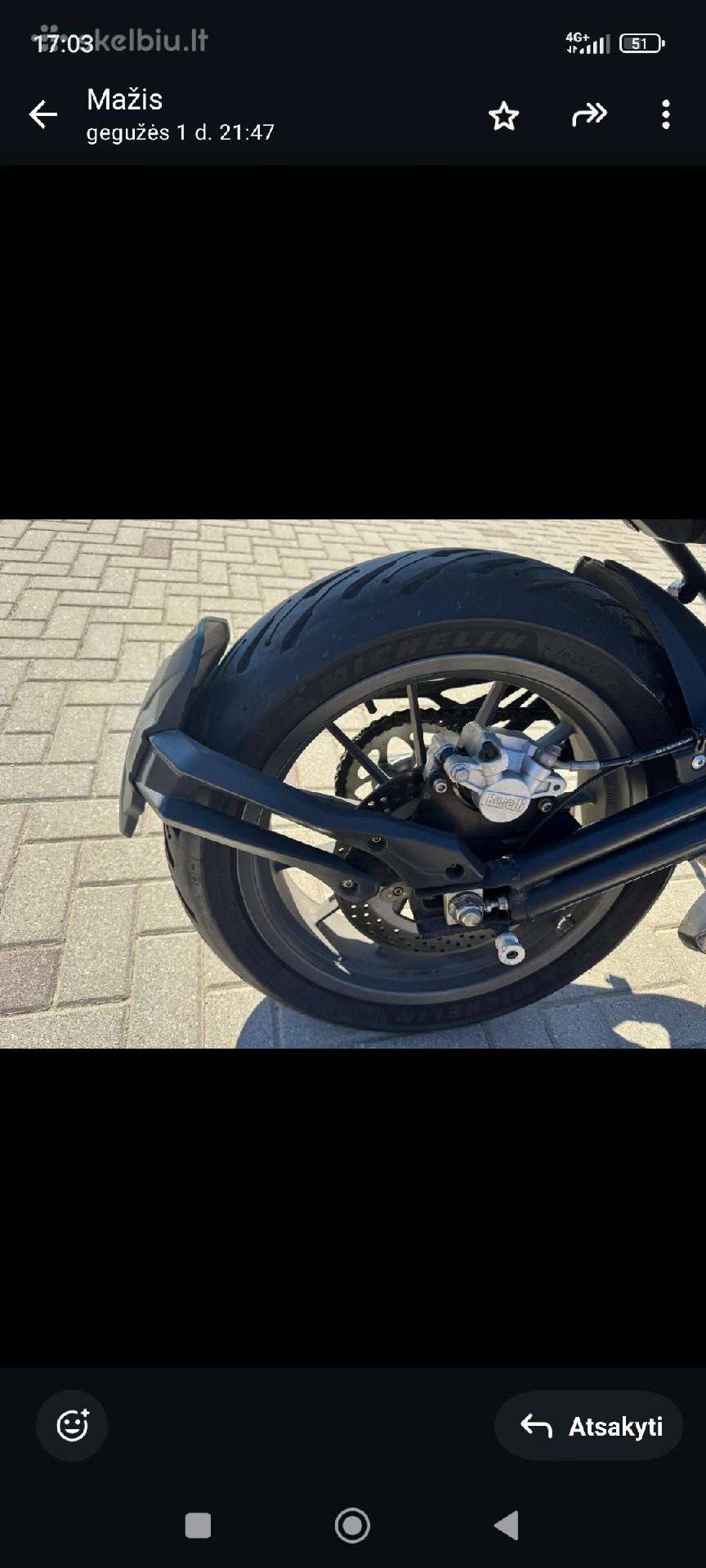 Benelli 502 C 500cc, scooters / mopeds