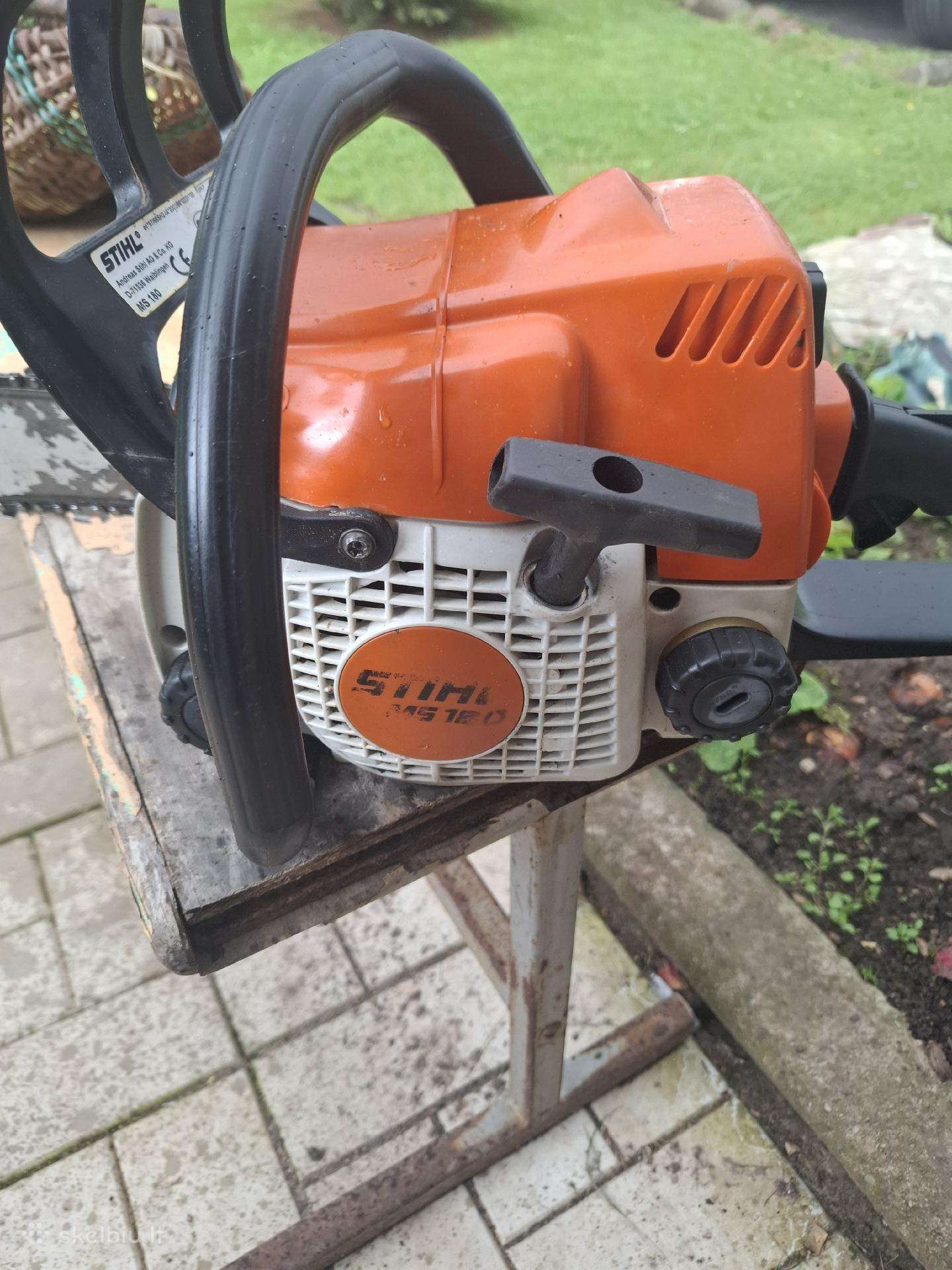 Benzininis pjuklas stihl ms 180