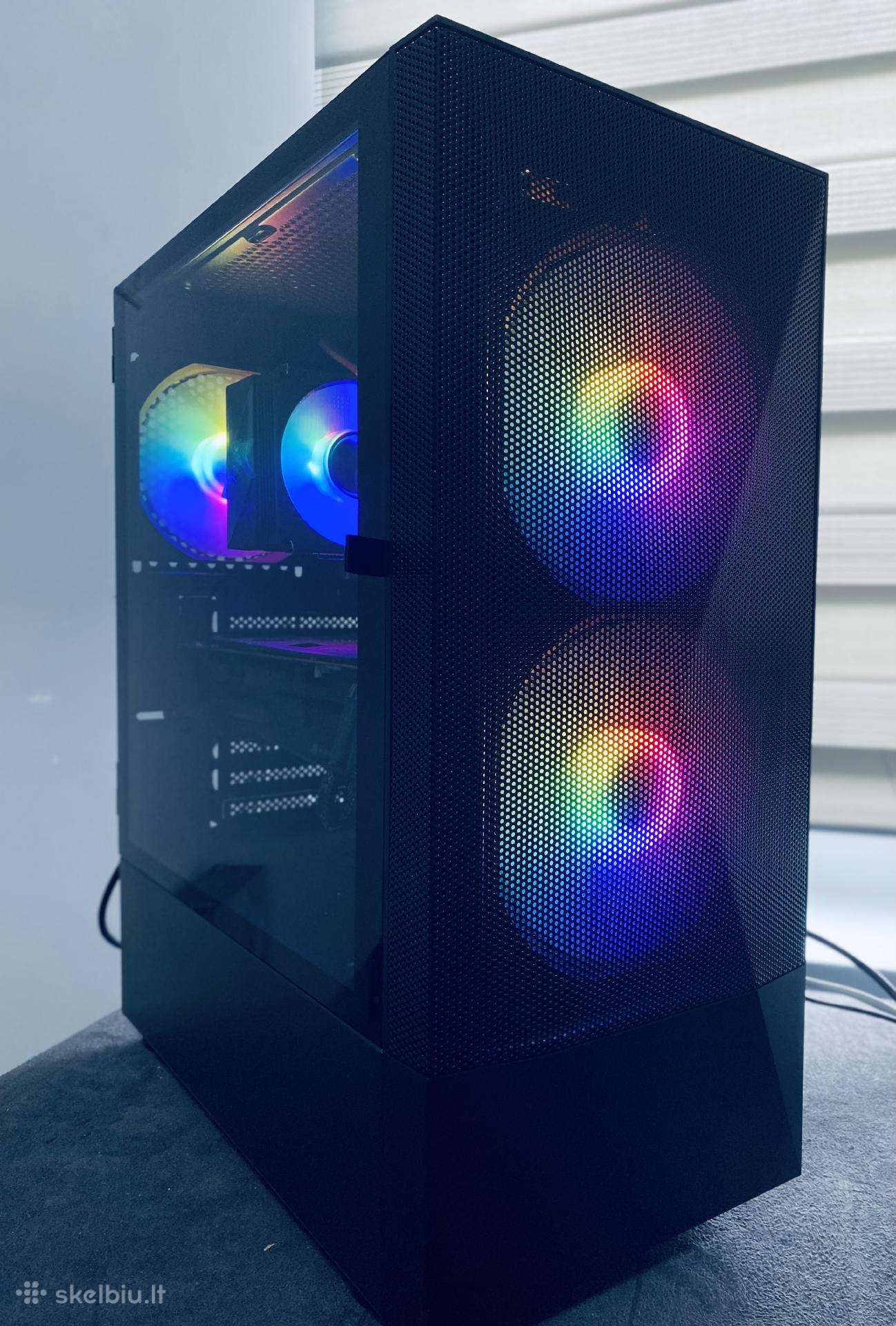 Žaidimų Pc Ryzen 5/16gb/rx5700xt/512gb Nvme