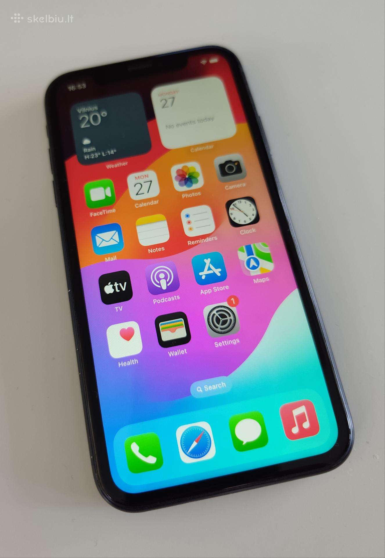 Naudotas iPhone Xr 64 GB