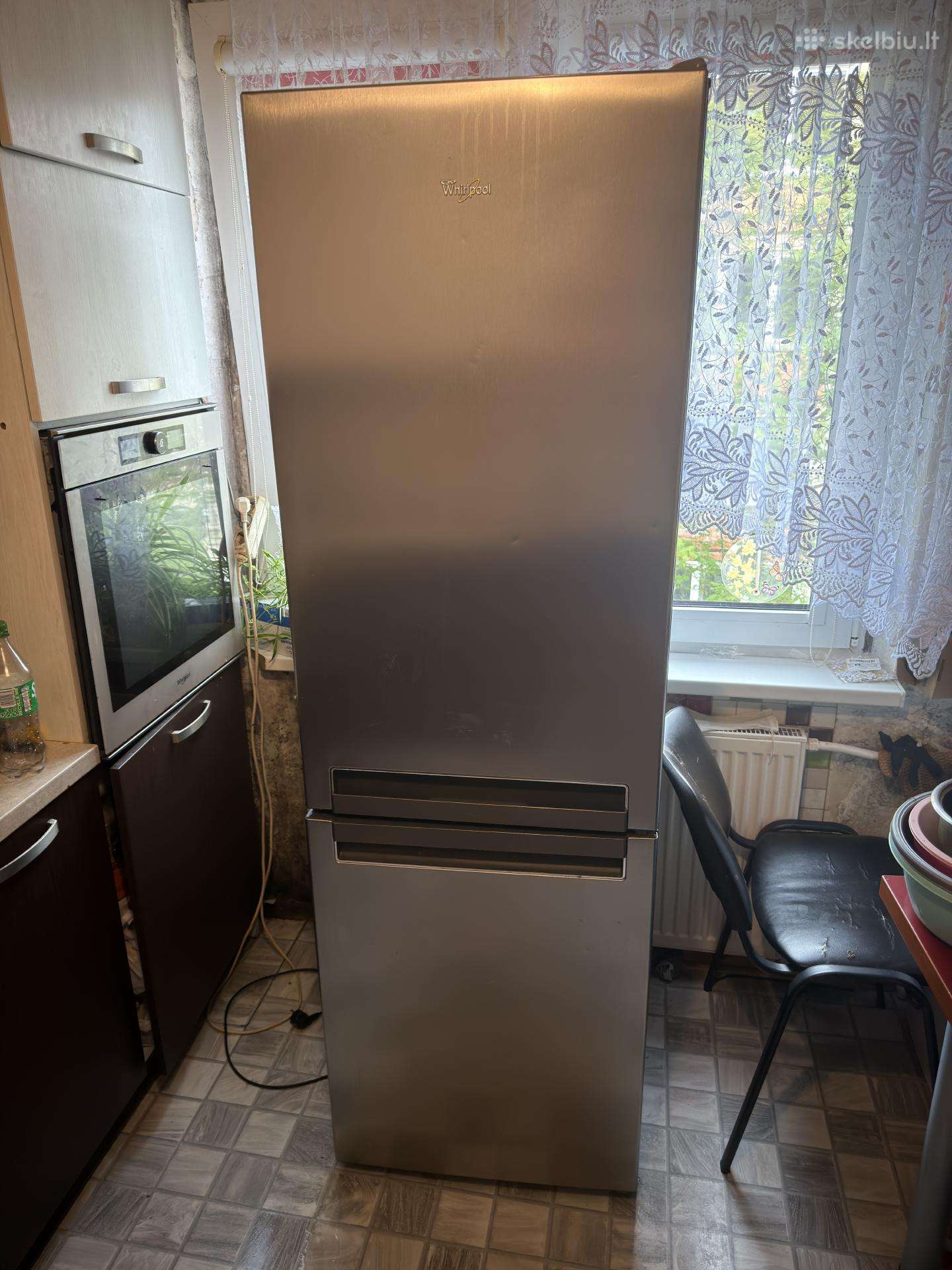 Parduodamas Whirlpool šaldytuvas su šaldikliu