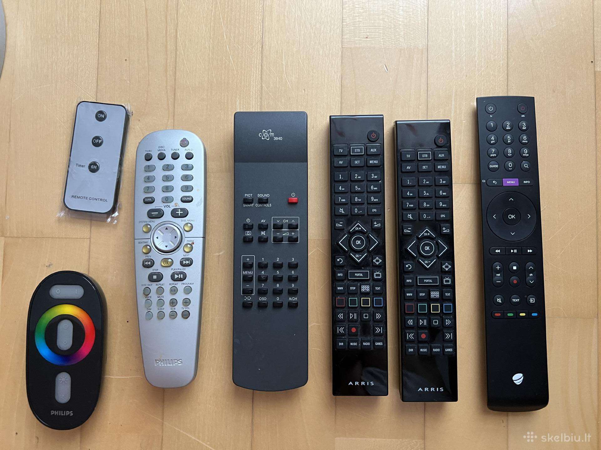 Įvairūs TV pulteliai