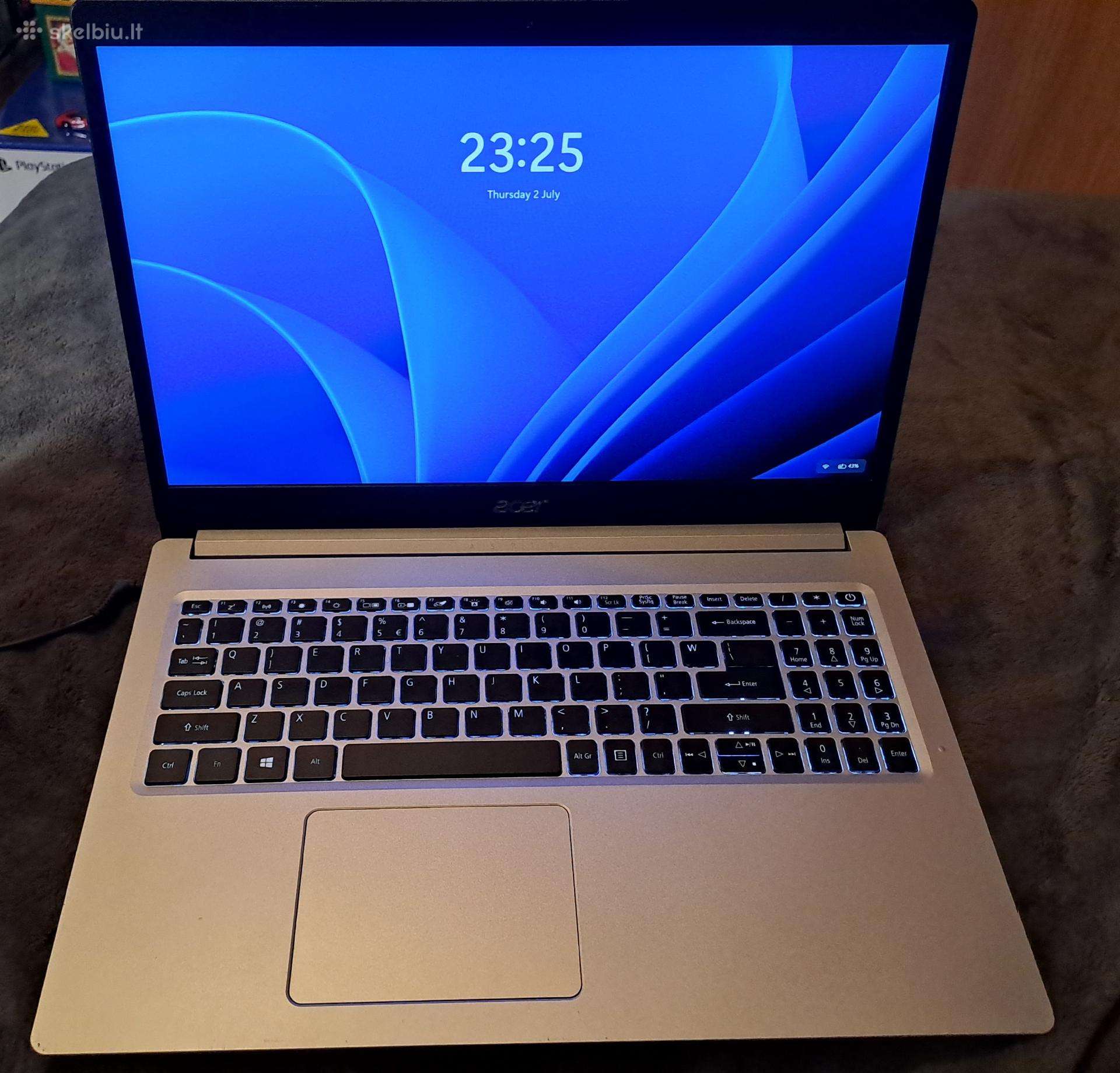 Acer Laptopas Ryzen 5 4500u, 512gb