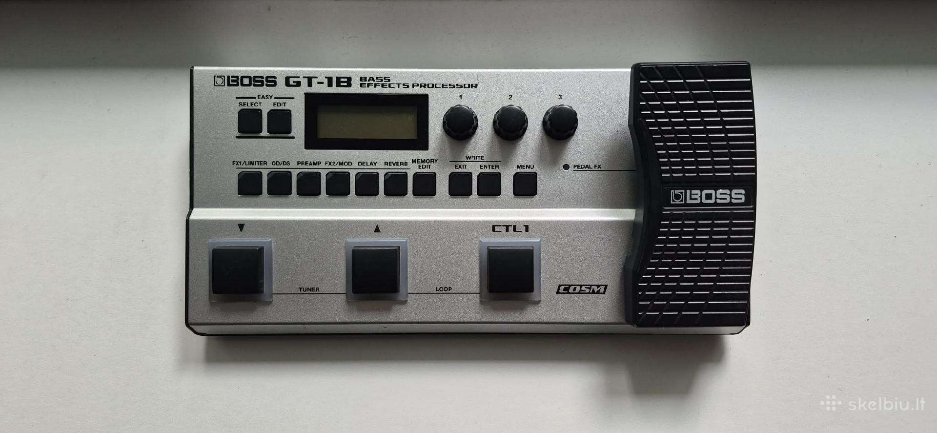 Procesorius bosinei gitarai Boss GT-1b