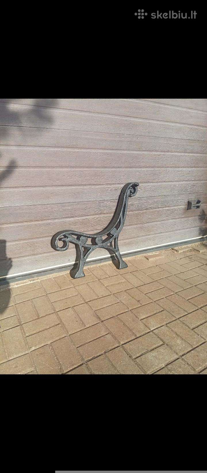Atrestauruota 22kg.senovinė špyžinė suolo koja