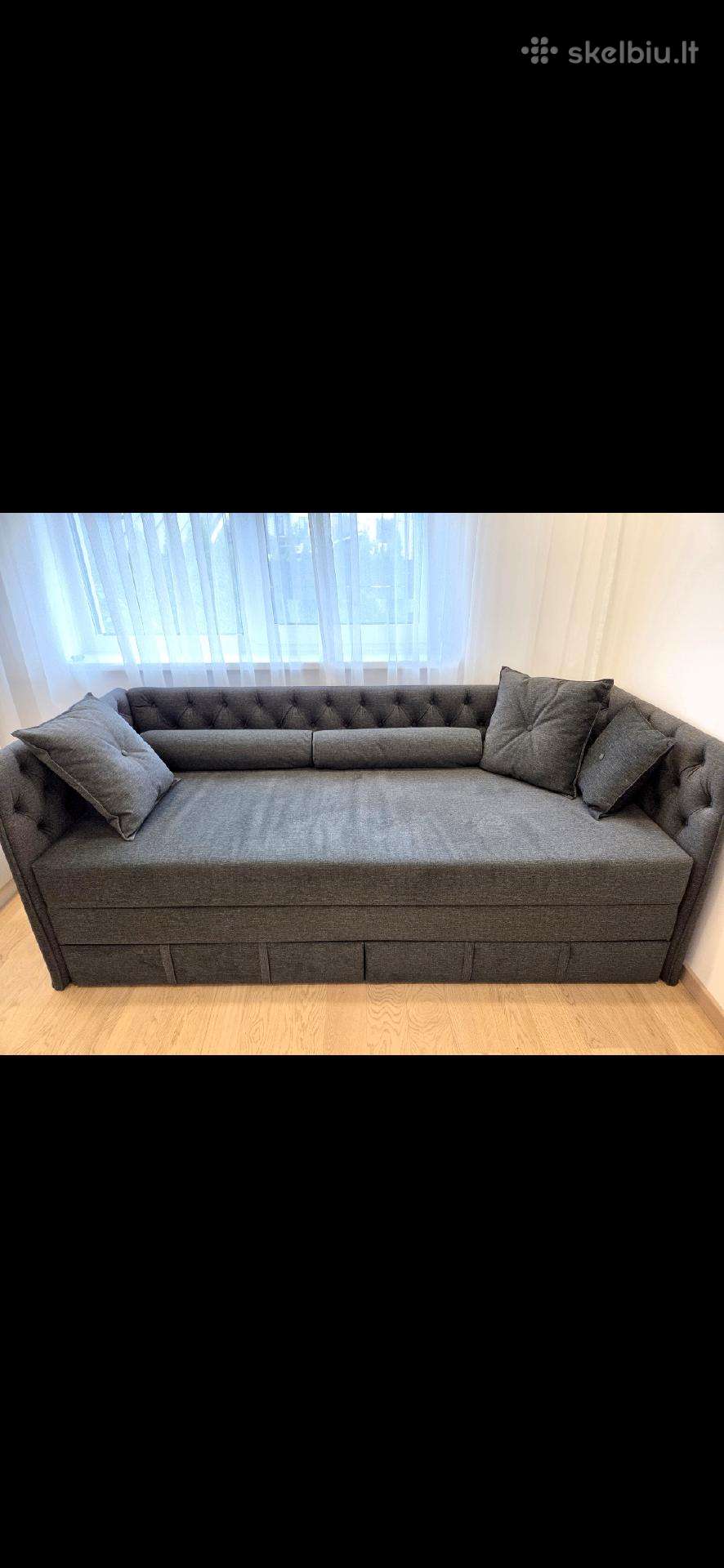 "Magrės" baldai dvigulė sofa-lova