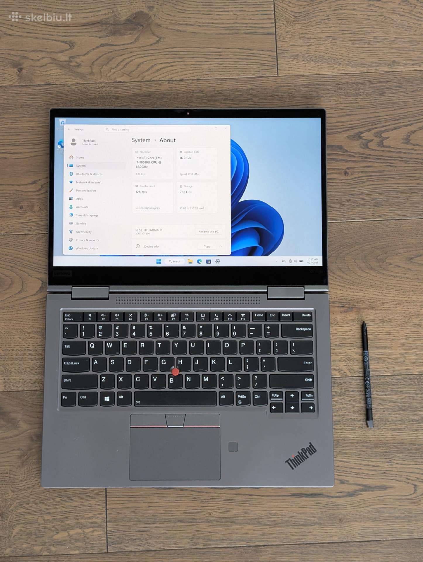 Lenovo Thinkpad X1 Carbon 14" – i7 / 16 GB RAM /2