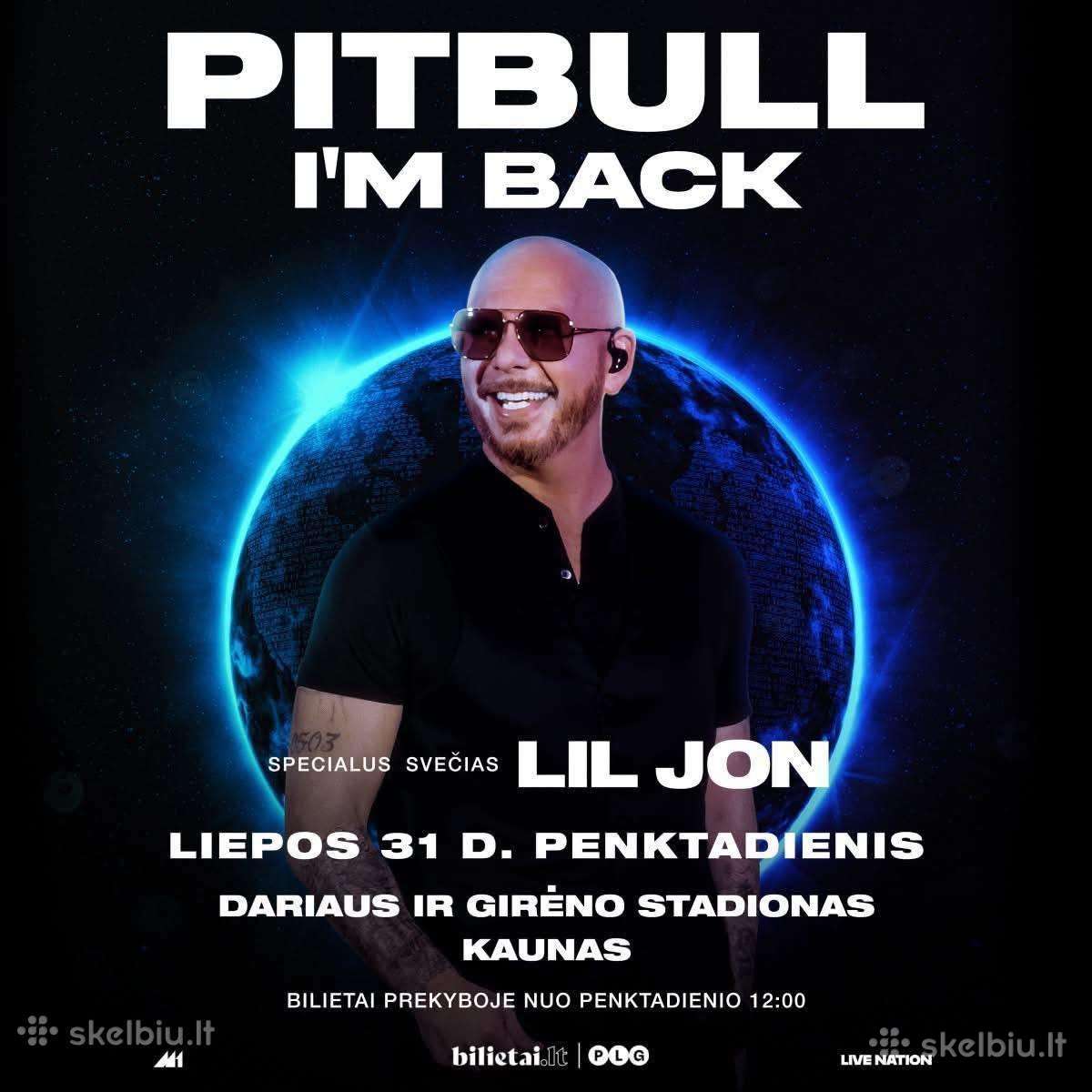 2vnt stovimi A sektorius. Pitbull Kaunas 2026