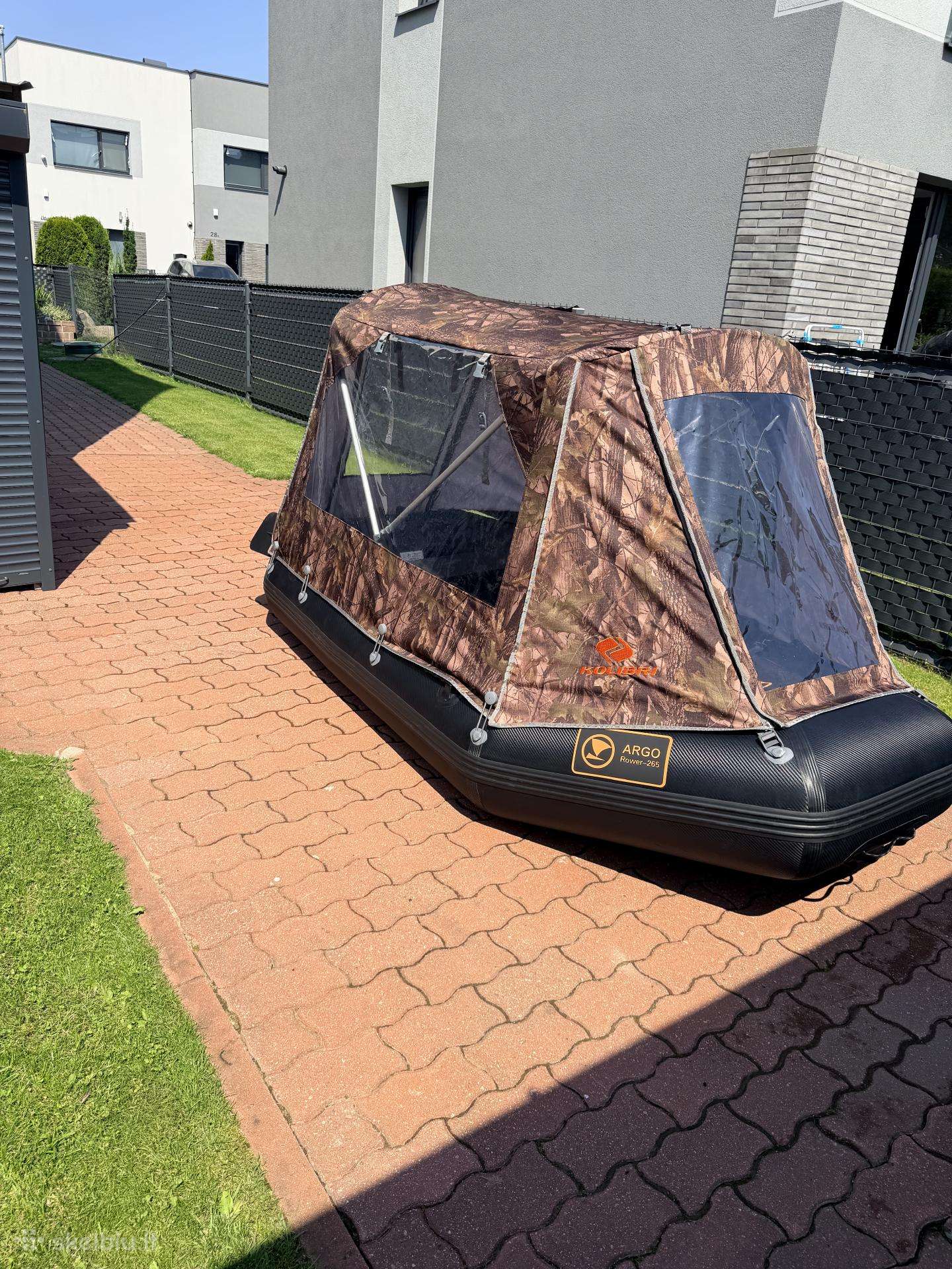 Parduodu Pvc valtį su palapine Argo-rower 265