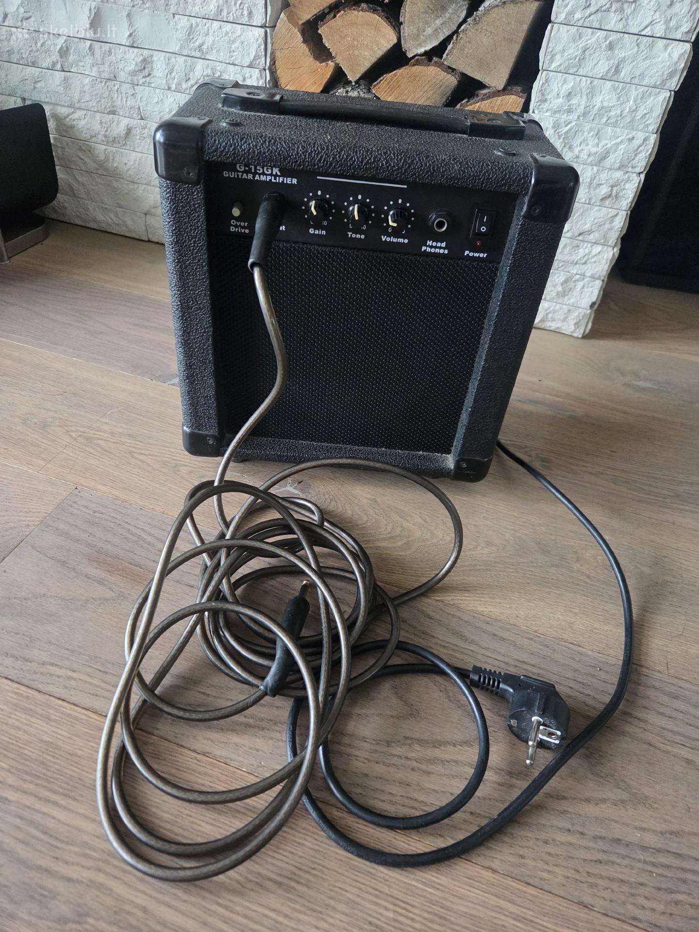 Gitaros stiprintuvas G-15gk 15w