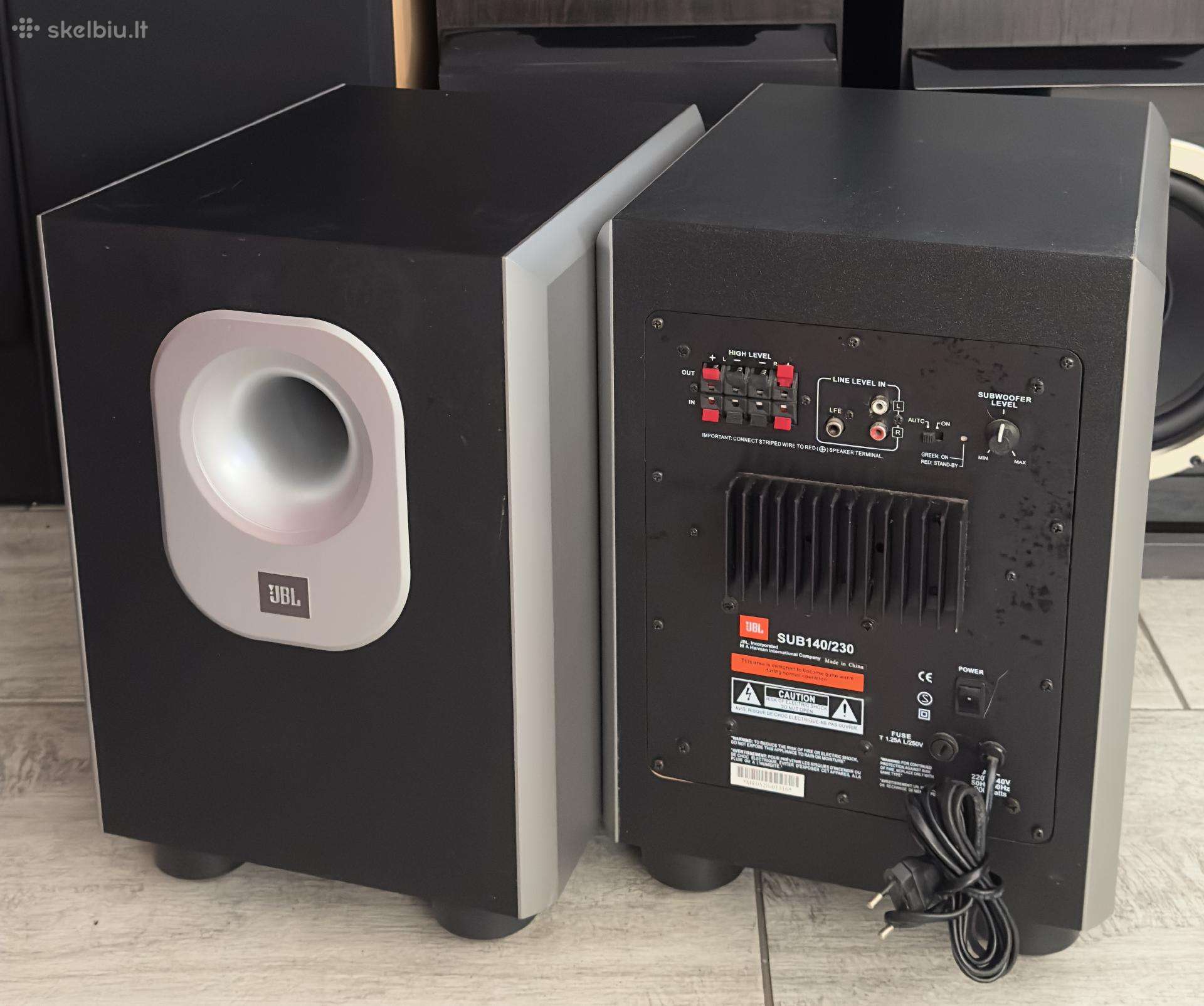 Jbl 140/230 - 200/230 / Kolonėlės / subai