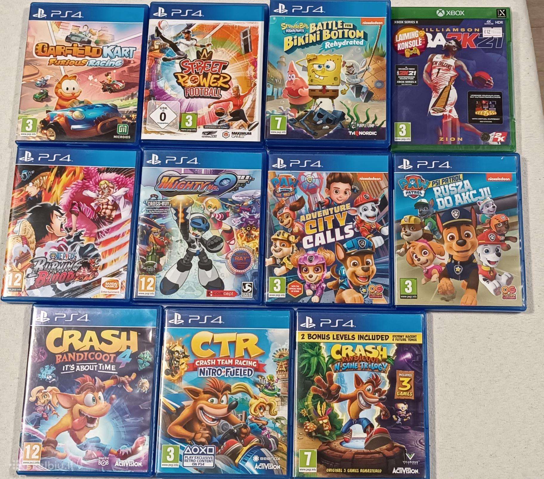 Ps4/ps5 Žaidimai Atnaujinta (07-27)