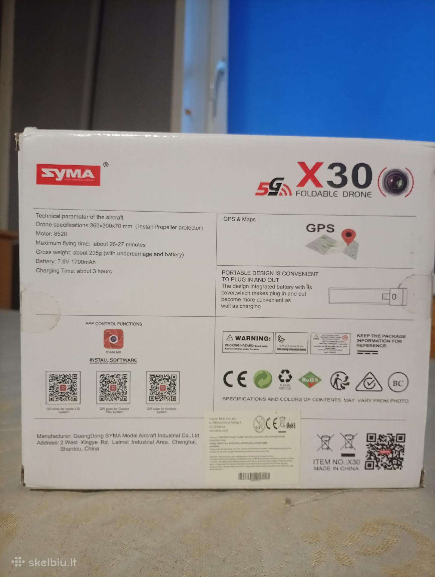 Syma X30 dronas