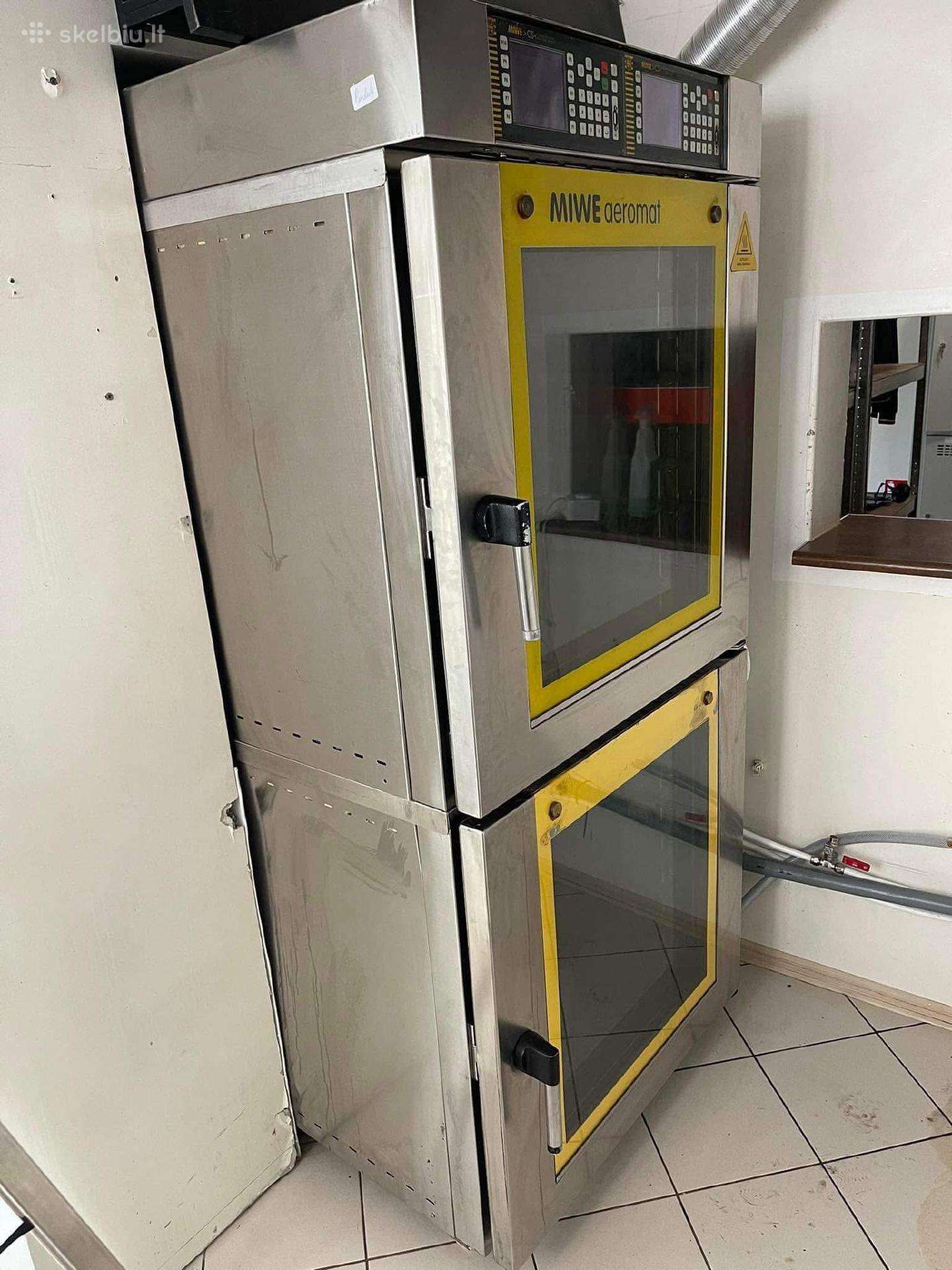 Kepimo krosnis Miwe Aeromat su garų funkcija