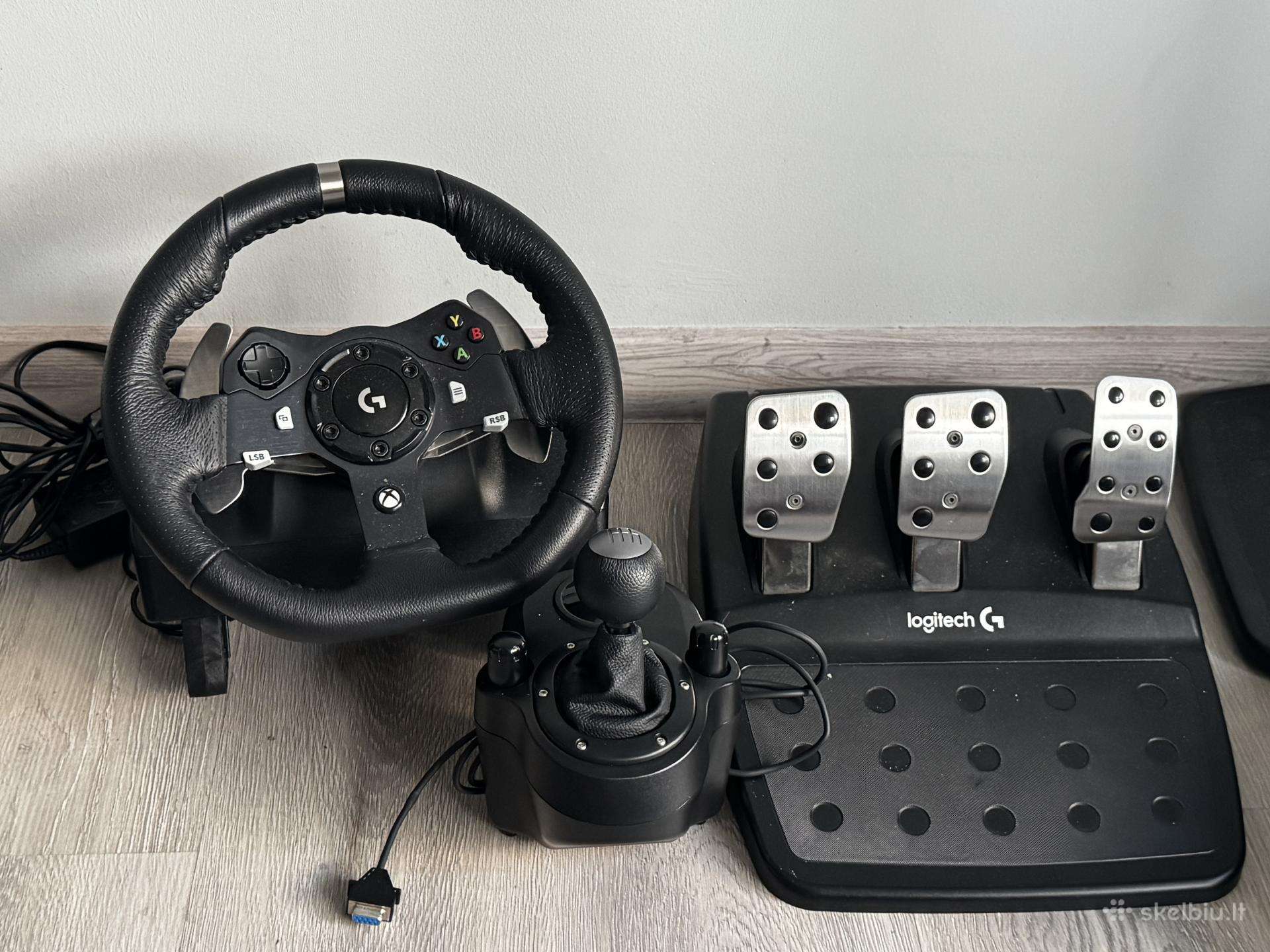 Logitech g920, + shifteris
