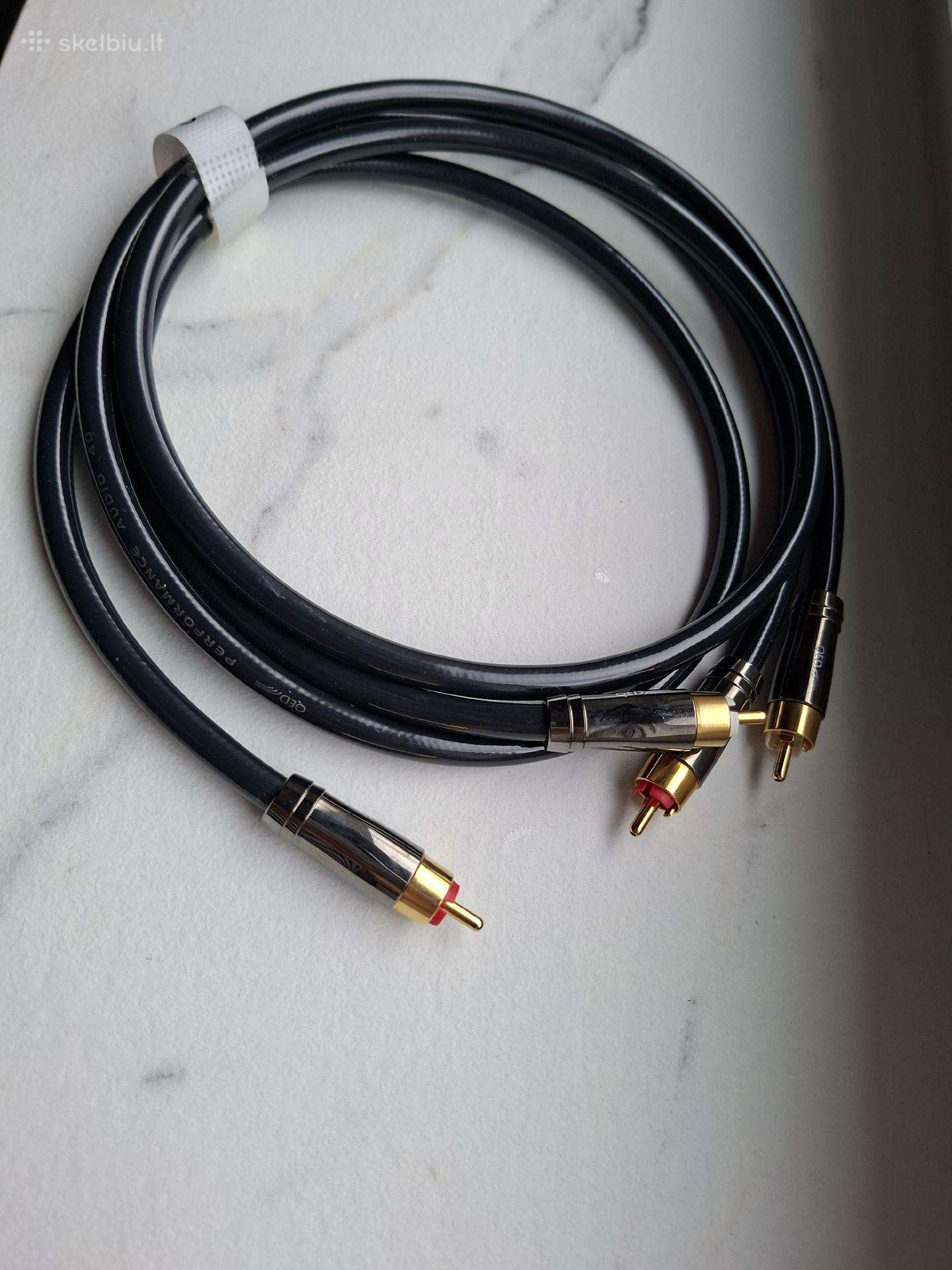 Kokybiški vardiniai audio kabeliai